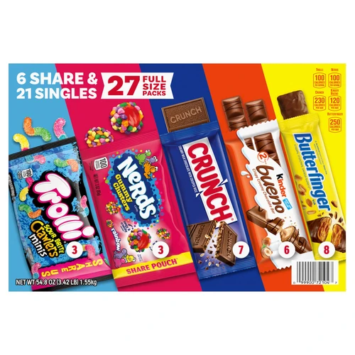 Ferrero Assorted Candy Variety Pack, 27-Count