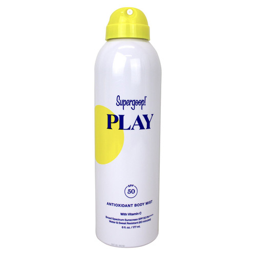 Supergoop PLAY Antioxidant Body Mist, SPF 50 with Vitamin C, 6 fl oz – front of package