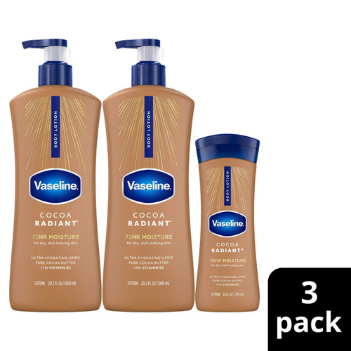 Vaseline Cocoa Radiant Lotion Set – front of package