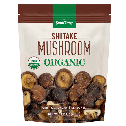 The SnakYard Organic Shiitake Mushroom Crisps, 14.11 oz