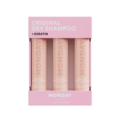 MONDAY Haircare ORIGINAL Dry Shampoo Trio, 5.1 oz, 3 pk – front of package