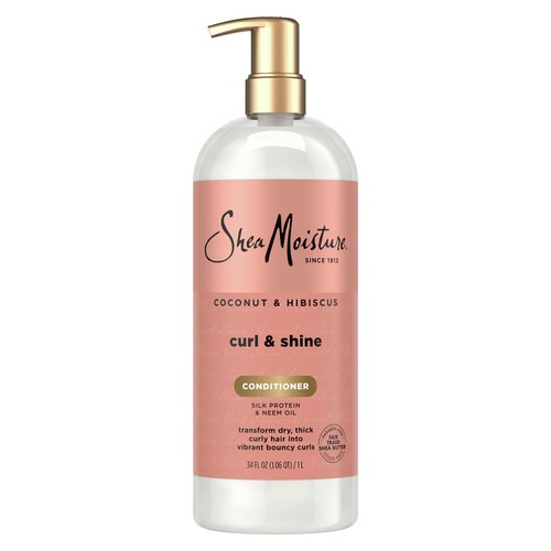 SheaMoisture Shea Moisture Coconut Hibiscus Conditioner, 34 fl oz – front of package
