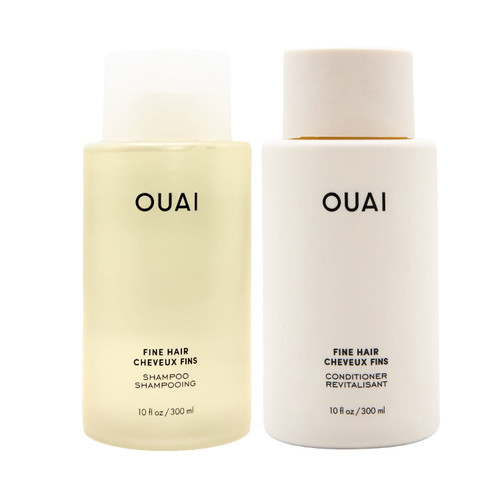 OUAI Fine Hair Shampoo & Conditioner Set, 10 fl oz, 2 pk – front of package