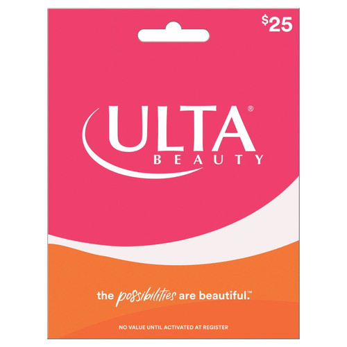 Ulta Beauty $25 Gift Card – front of package