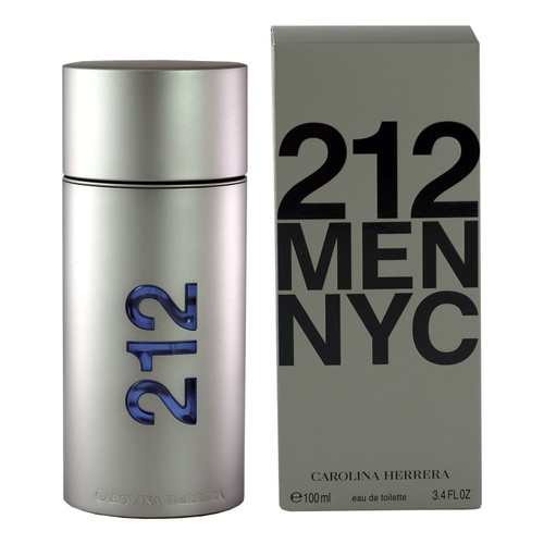 Carolina Herrera 212 Men NYC Eau De Toilette Spray 3.4 fl oz – package view 2
