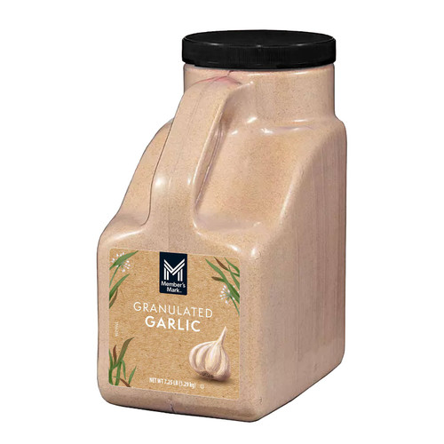 Member's Mark Granulated Garlic, 7.25 lbs – front of package