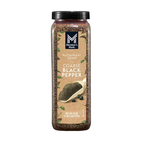 Member's Mark Restaurant Coarse Black Pepper, 18 oz – front of package