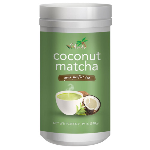 CAcafe Coconut Matcha 19.05 oz – front of package