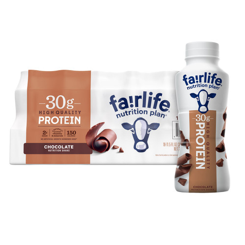 Fairlife Nutrition Plan 30g Protein Shake, Chocolate, 11.5 fl oz, 18 Pack