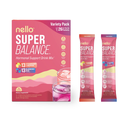 Nello Superbalance Drink Mix, Variety Pack, 26 Count – front of package