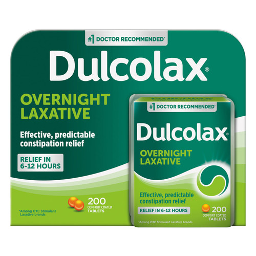 Dulcolax Laxative Tablets, 5 mg, 200 Count