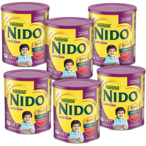 Nestle NIDO Lacto-Ease Toddler Formula 1.76 lb., 6 pk – front of package