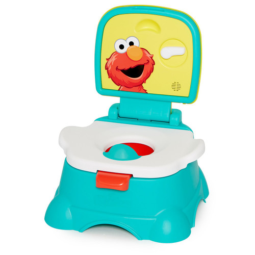 Sesame Street 3-in-1 Potty Chair and Step Stool, Elmo – front of package