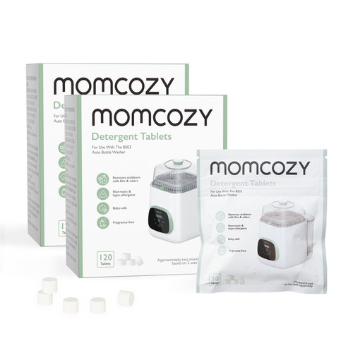 Momcozy Detergent Tabs, KleanPal Pro, 120 ct, 2 pk – front of package