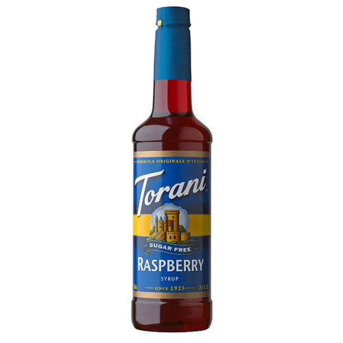 Torani Sugar-Free Raspberry Syrup, 25.4 fl oz – front of package