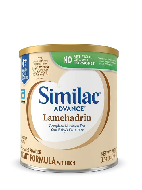 Similac Advance Lamehadrin Infant Formula, 24 oz - front