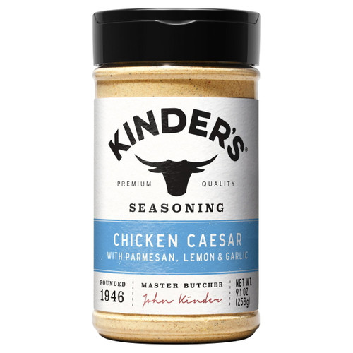 Kinder's Chicken Caesar Seasoning Blend, 9.1 oz – front of package