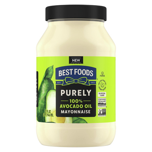 Best Foods Purely 100% Avocado Oil Mayonnaise, 32 oz – front of package