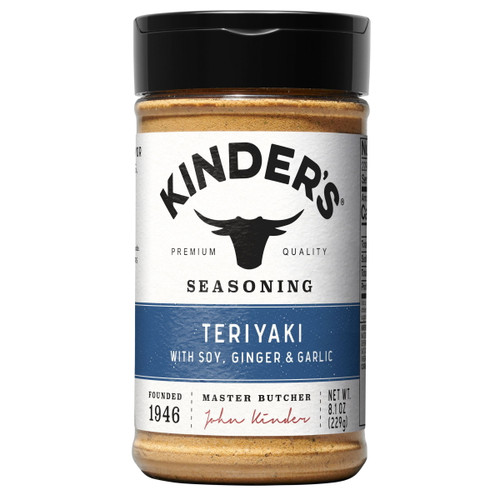 Kinder's Teriyaki Seasoning Blend, 8.1 oz – front of package