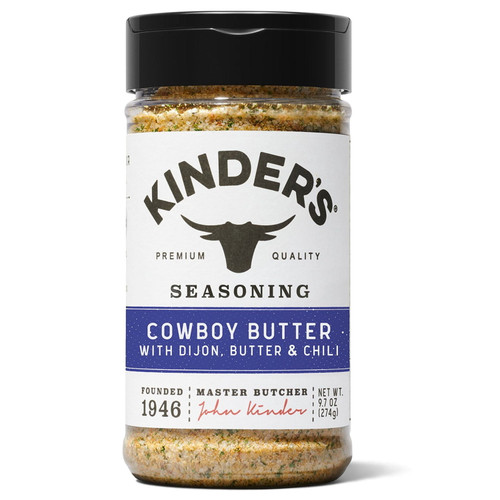 Kinder's Cowboy Butter Seasoning 9.7 oz – front of package
