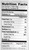 Just Grown Raw Chia Seeds Nutrition Facts
