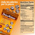 Drizzilicious Cookies & Cream Bites, Superfood Rice Crisps with Quinoa, Chia & Flax, Gluten-Free, Vegan, 90 Calories, 4 