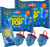 Dreidel Jewel Hanukkah Pop, Blue Raspberry Ring Lollipops, Kosher Certified, 36 Count Party Favors