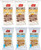 Rice Cakes Covered with Dark and Milk Chocolate Coating, Gluten Free, Kosher, Low Calorie Snacks, Variety Pack, 6 Packs