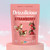 Drizzilicious Chocolate Drizzled Strawberry Kettle Corn Popcorn – 4.5oz Bag – Vegan, Gluten-Free