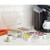 iDesign Linus Clear 2-Tier Coffee Pod Holders with Hinged Lid – front of package
