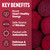 Force Factor Total Beets Soft Chews, Açai Berry, 90 Count – package view 4