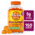 Metamucil Fiber Sugar-Free Gummies, Orange, 150 Count – front of package