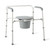 Medline Bariatric Bedside Commode, 16.5-In Seat, 650 lb Capacity, Gray – package view 5