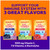 Emergen-C Vitamin C 1000 mg Powder 250th Anniversary Edition with Antioxidants Fizzy Drink Mix, 90 Packets – package view 4