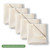 DiscoverNight NIGHT 5 pack Raw Silk Face Washcloths, All Skin Types – package view 2