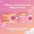Caress Silkening Daily Silk Beauty Bar, White Peach & Orange Blossom, 3.75 oz, 16 ct – package view 2