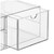 IDesign Cosmetic Organizer and Storage Set - Divided Organizer and Storage Drawer, Clear, Set of 2 – package view 4