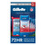 Gillette NFL Kansas City Chiefs Supreme Maximum Strength Protection Men's Clear Gel Antiperspirant, Cool Wave, 3.8 oz, 5 pk – front of package