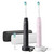 Philips Sonicare Total Clean Rechargeable Toothbrush, Pink and Black, 2 pk – front of package