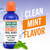 TheraBreath Healthy Gums Oral Rinse, Alcohol Free, Clean Mint, 1L., 2 pk – package view 2