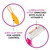 BIC Soleil Color Collection Women's Razors, 3 Blade, 16 ct – package view 3