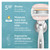 Venus MoistureGlide Women's Razor, 5 Blade, Handle + 10 Cartridges – package view 2