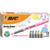 BIC Brite Liner Grip Pastel Highlighters, Chisel Tip, 12 count – front of package