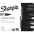 Sharpie Chisel Tip Permanent Markers, Black 12 ct – package view 2