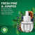 Air Wick Plug in Scented Oil Air Freshener, Holiday Fresh Pine & Juniper, 1 Warmer + 6 Refills – package view 4