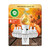 Air Wick Plug in Scented Oil Air Freshener, Pumpkin Spice, 1 Warmer + 6 Refills – front of package