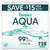 Pampers Aqua Pure Baby Wipes, Fragrance Free, 13 pk, 728 Wipes – front of package