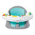 Infantino Music and Lights 3-in-1 Discovery Seat and Booster, Teal – front of package