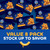 Kraft Deluxe Original Cheddar Macaroni and Cheese Dinner, 14 oz, 8 pk – package view 3