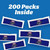 Kraft Real Mayo Mayonnaise Single Serve Packets, 200 ct – package view 3